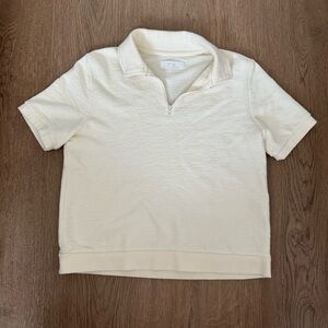 Oak and Fort Zipper Polo Shirt